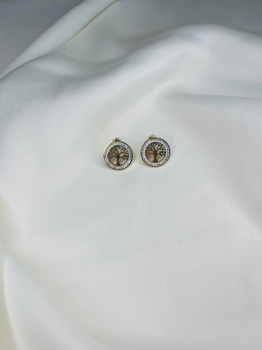 Boucles d'oreilles Arbre